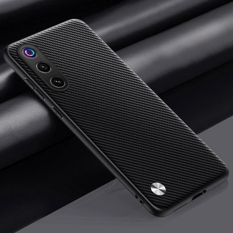 Case For ZTE Nubia RedMagic 10 Air Carbon Fiber PU Leather Matte Cover For ZTE RedMagic 10 Pro Plus 9s 9Pro + Soft Shockproof Cases