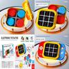 Super Tic Tac Toe Handheld Electronic Game For Family Entertainment And Brain Development