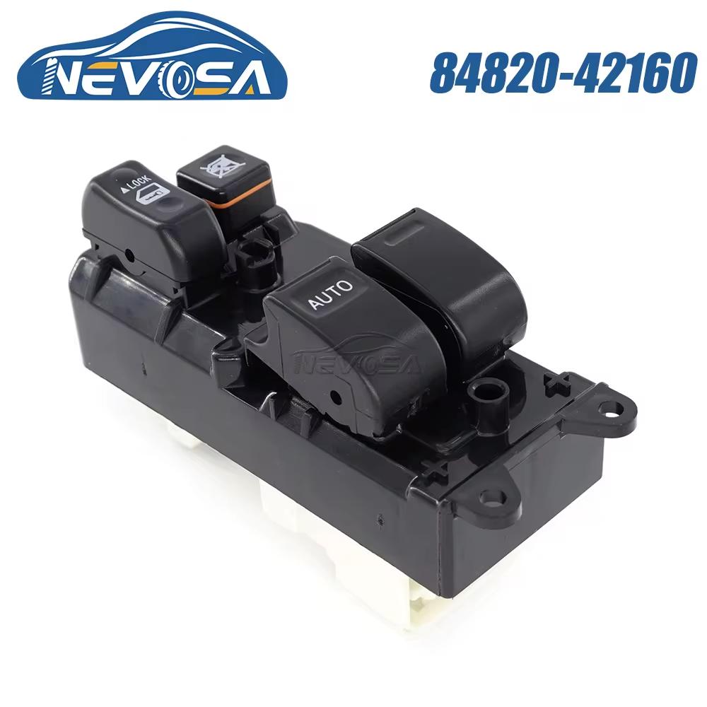 NEVOSA 84820-42160 For Toyota RAV4 ACA20 2000 2005 Car Power Window Switch Button 84820-52170 84820-52070 84820-26171 8482042160