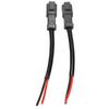 Pair DT Male Socket Harness Retrofit Connectors Wiring Universal for Headlight Fog Lamp 12V‑24V