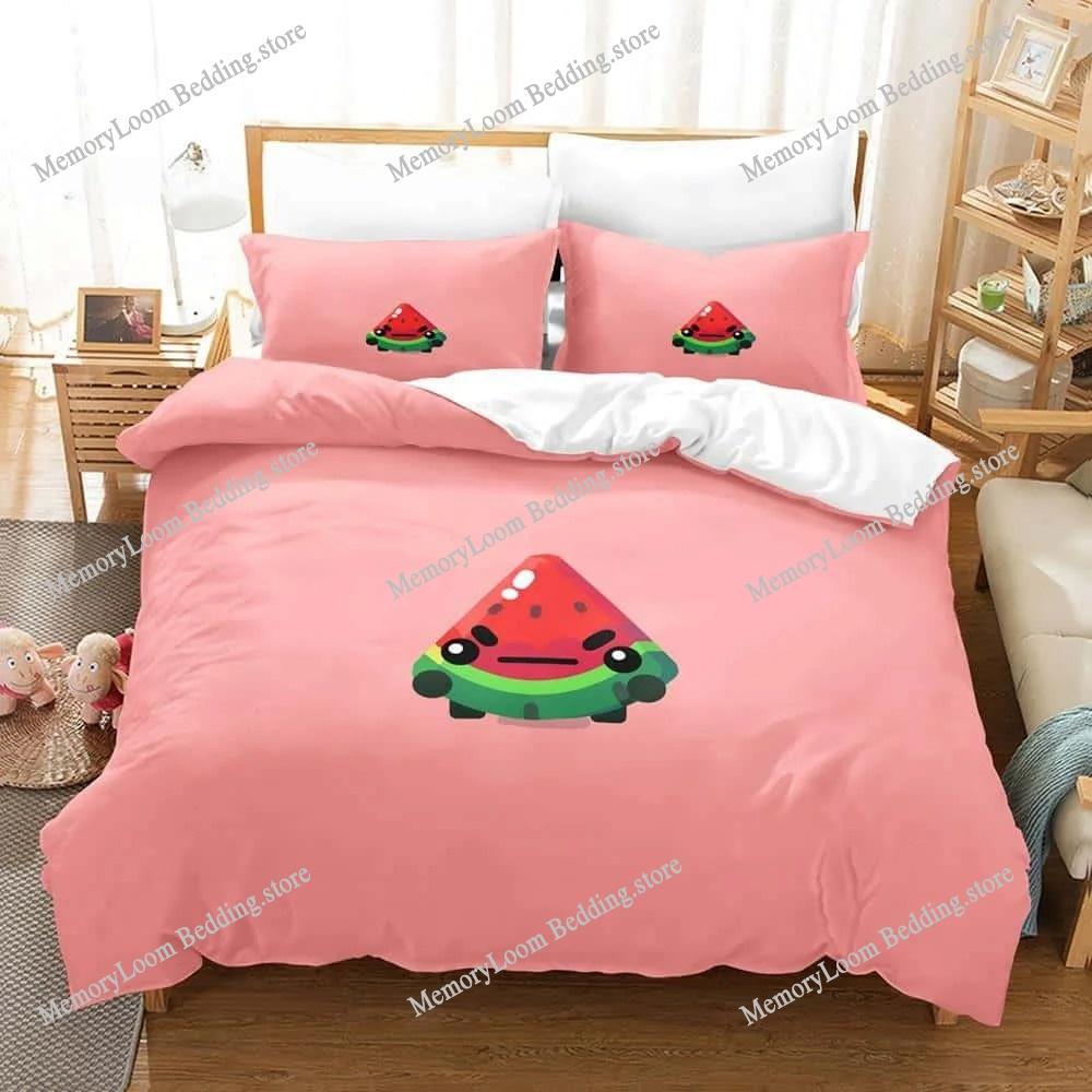 Set de lenjerie de pat 3D Kawaii Game Boomerang Fu Single Twin Full Queen King Size Set de pat Adult Copil Dormitor Seturi husă de plapumă Textile de casă