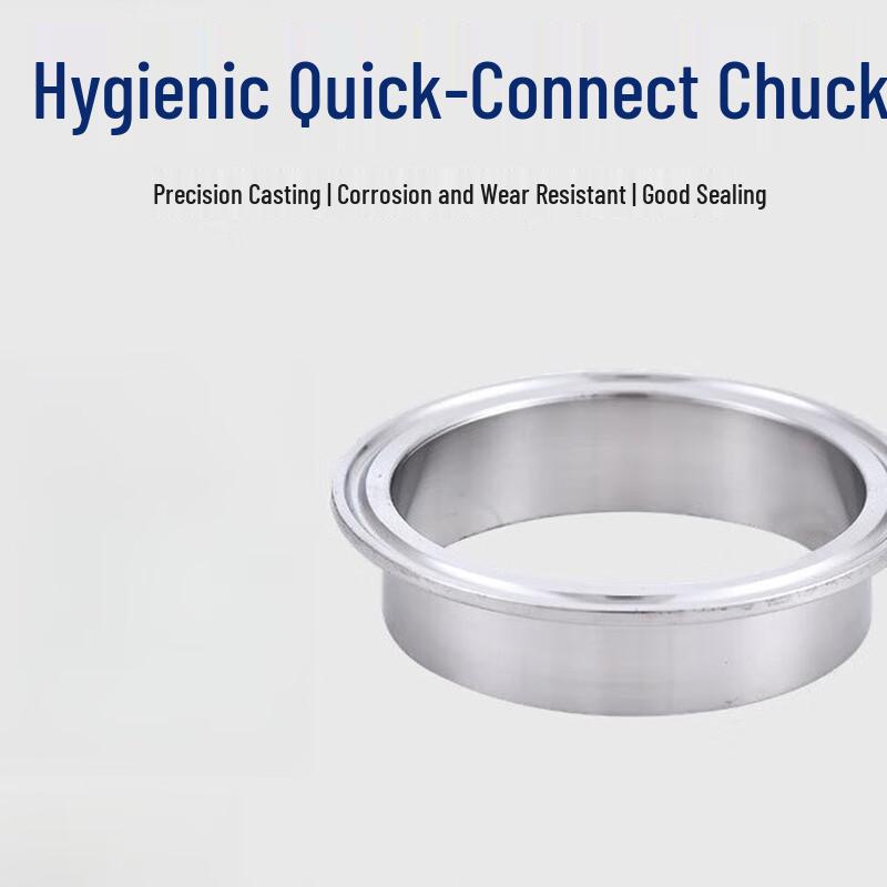 Stainless Steel Sanitary Quick Clamp Welding Chuck