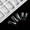 20/100 Pcs Quick Building Mold Tips Nail Forms Finger Extension Nail Art UV Builder Extension Nail Extension Tips