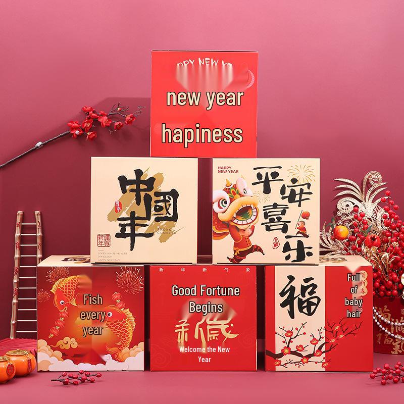 

2025 Новый год Праздник Весны Декоративная напольная витрина для торговых центров Set of 6