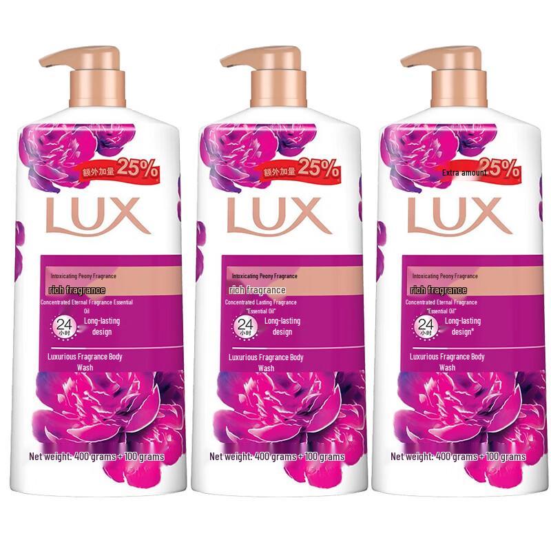 

LUX Enchanting Peony Scent Luxurious Body Wash 3-Pack
