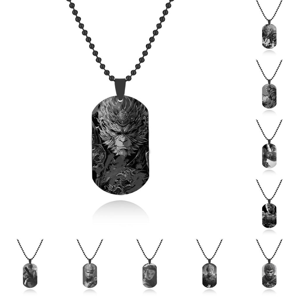 Black Wukong Myth Necklace Dressing Accessory Game Periphery Gift Collection