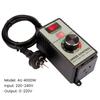 111V 111V 1111W Motor Speed Controller Switch Electric Router Angle Grinder Governor Voltage Regulator Switch Tool LED Display