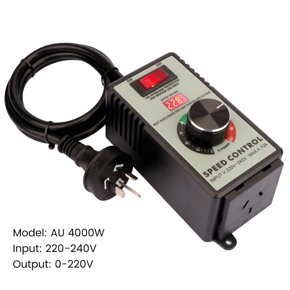 111V 111V 1111W Motor Speed Controller Switch Electric Router Angle Grinder Governor Voltage Regulator Switch Tool LED Display