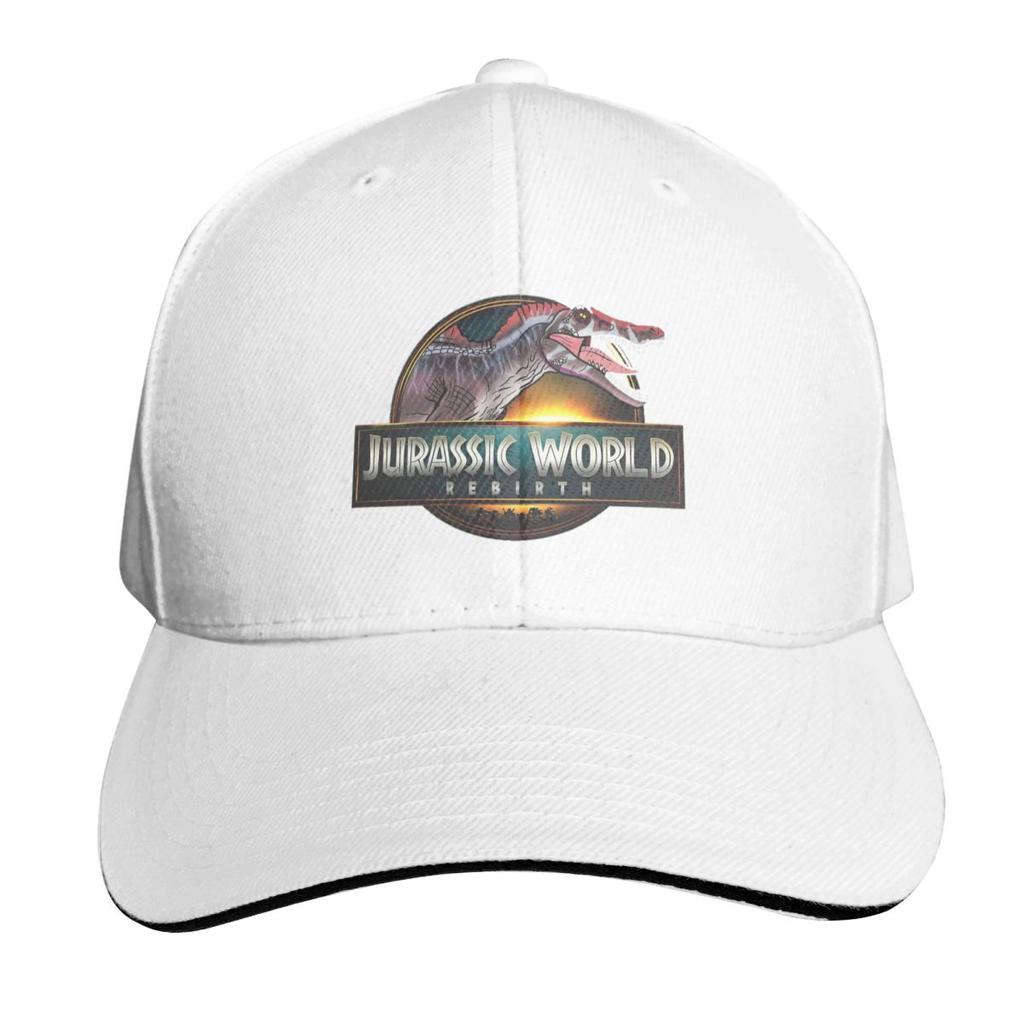Logo Jurassic World Rebirth Dinosauri Film Cappellino Moda Casual Cappellini da Baseball Cappello Regolabile Hip Hop Estate Unisex Cappellini da Baseball