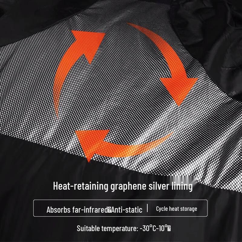 Women's Long Thickened Goose Down Jacket - Cold-Proof, Over-the-Knee, Ideal for Harbin Travel