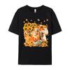 Dog Golden Retriever Autumn Vintage T Shirt Cotton Tops Shirts for Adult Japan Style Plain T Shirts Wholesale