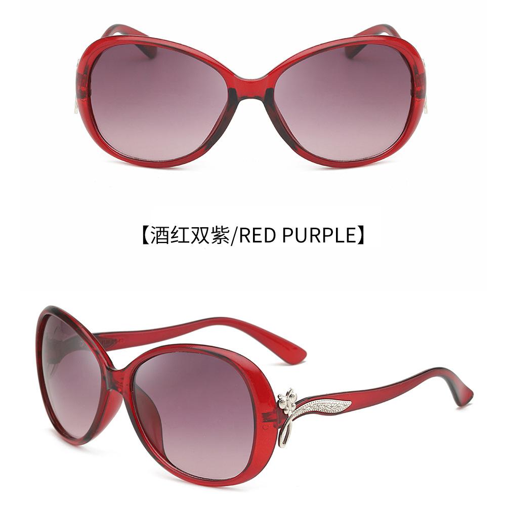 New Women Oval Large Frame Sunglasses Fashion Vintage UV400 Protection Designer Eyewear Oculos De Sol