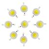 10Pcs 5W High Power Chip Light Bead Emitter Warm White White Yellow Green Pink Red 45MIL 2 2 7V 180-550LM  380NM 6500K LED Bulb