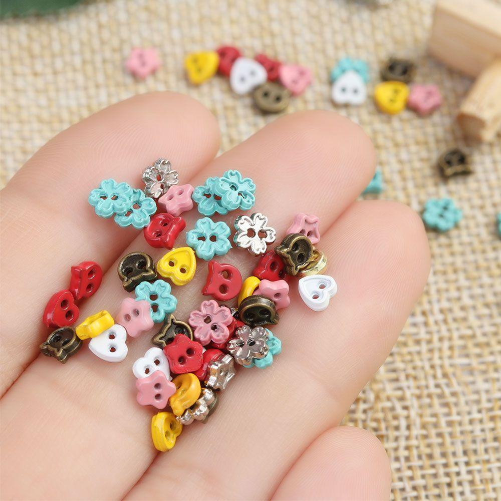 Style DIY Sewing Material Doll Clothes Buckles Metal Buckle Dolls Clothing Accessories Mini Buttons