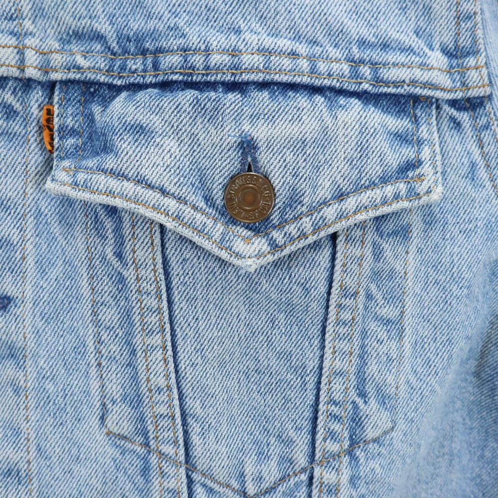 Levi's 80s 90s Made in Canada Orange Tab Old Denim Jacket 36 Light blue Men's Used
