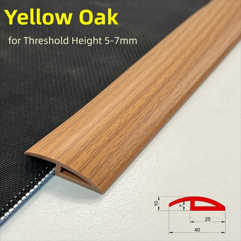 Carpet to Tile Floor Transition Strip Wear-resistant Self Adhesive Edging Trim Strip Household Cuttable Divider Strip Doorway