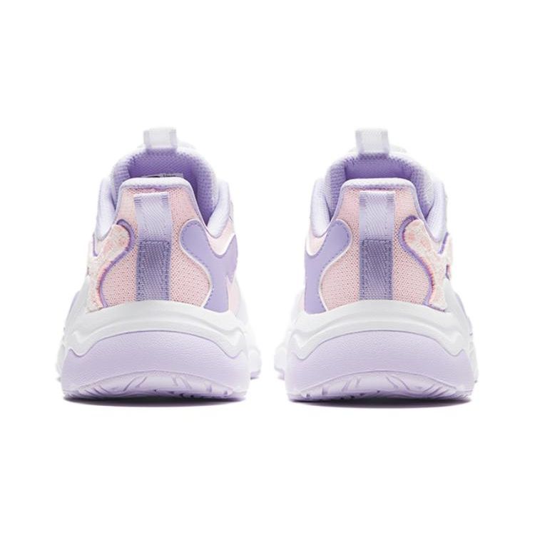 Anta Kids Cloud Escape Breathable Lightweight Shock Absorbing Durable Casual Shoes Kids Casual Shoes Pink 322348802-4