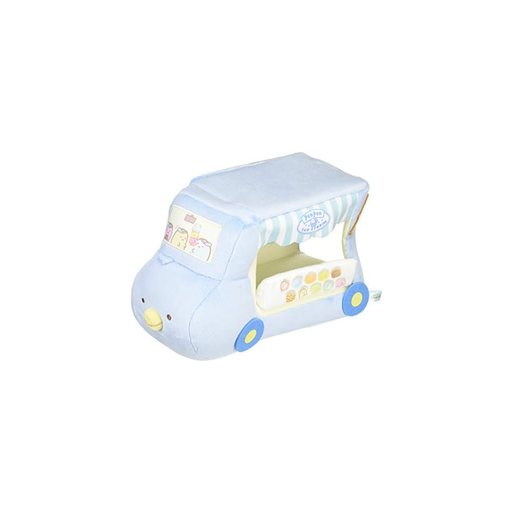 Sumikko Gurashi Penpen Ice Cream Scene Plush Toy Wagon