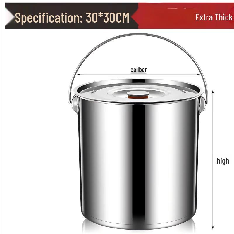 ZISIZ Stainless Steel Multi-purpose Pail