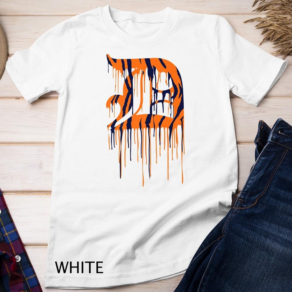 

Detroit Tiger Paint Drip Premium Unisex T-shirt 2XL