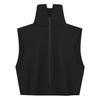 Womens/Ladies High-Neck Crop Top