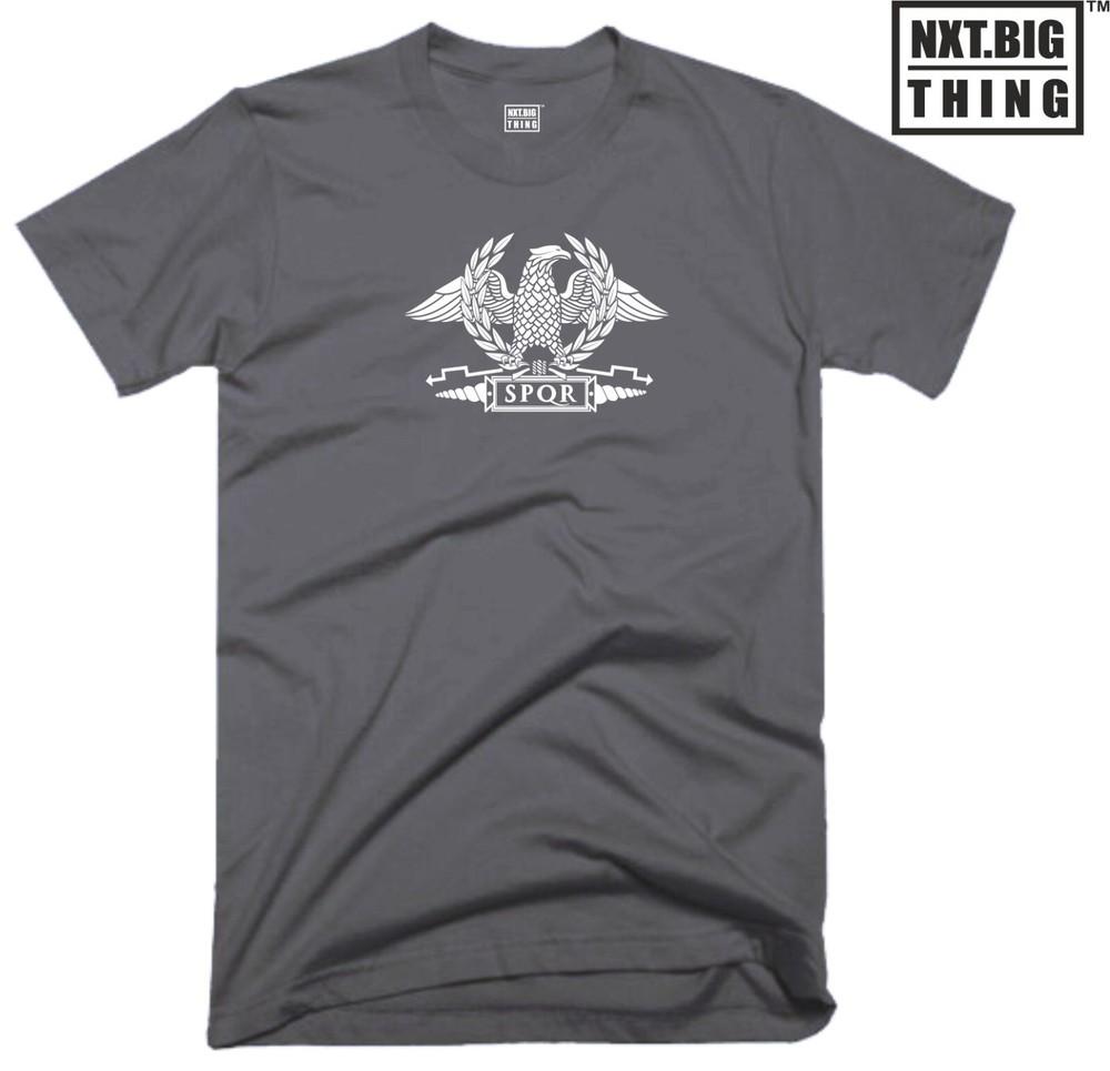 Spqr Eagle T Shirt Casualwear Rounisex Empire Gladiator Warrior Rome Birthday Top