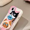 Cartoon Cat Wristband iPhone 14/13/12/17/16/15PROMAX Drop-Proof Case