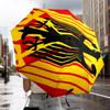 Eagle Emblem Of Germany Automatic Folding Umbrella - 8-Rib Travel Umbrella with Auto Portable Case, Ideal Gift for Birthdays
