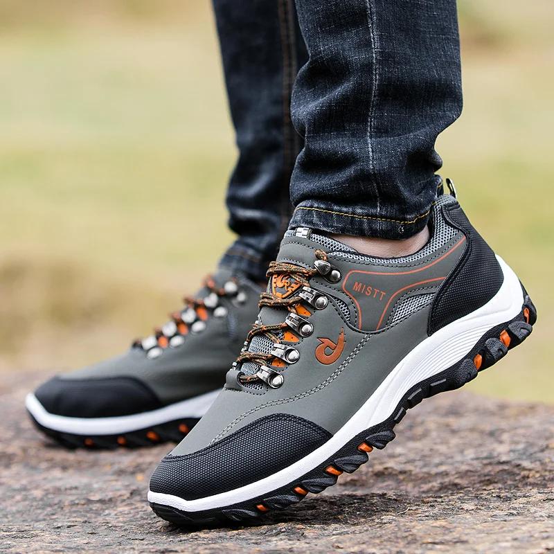 Fashion Casual Sports Shoes for Men Non-Slip Outdoor Men's Shoes Hard-wearing Walking Shoes New Comfortable Travel Male Sneakers