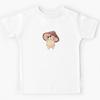 Beach Mushroom On the Phone Kids T-Shirt