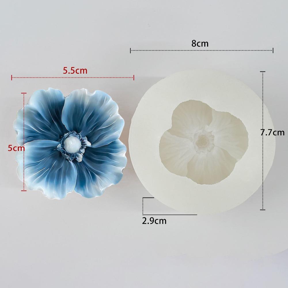Silicone Aromatherapy Candle Mold 3D Baking Mold Creative Plaster Mold  Home Decor