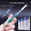 Newcomer 0.01 Pet Medicine Feeder: 2-Pack Press-Type Syringe for Liquid Medicine