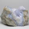 [N2 Stone Natural] Natural Mineral Blue Lace Agate Geode / Crystal | (31 | "One of a Kind" Approx. 398g, 96x81x47mm)