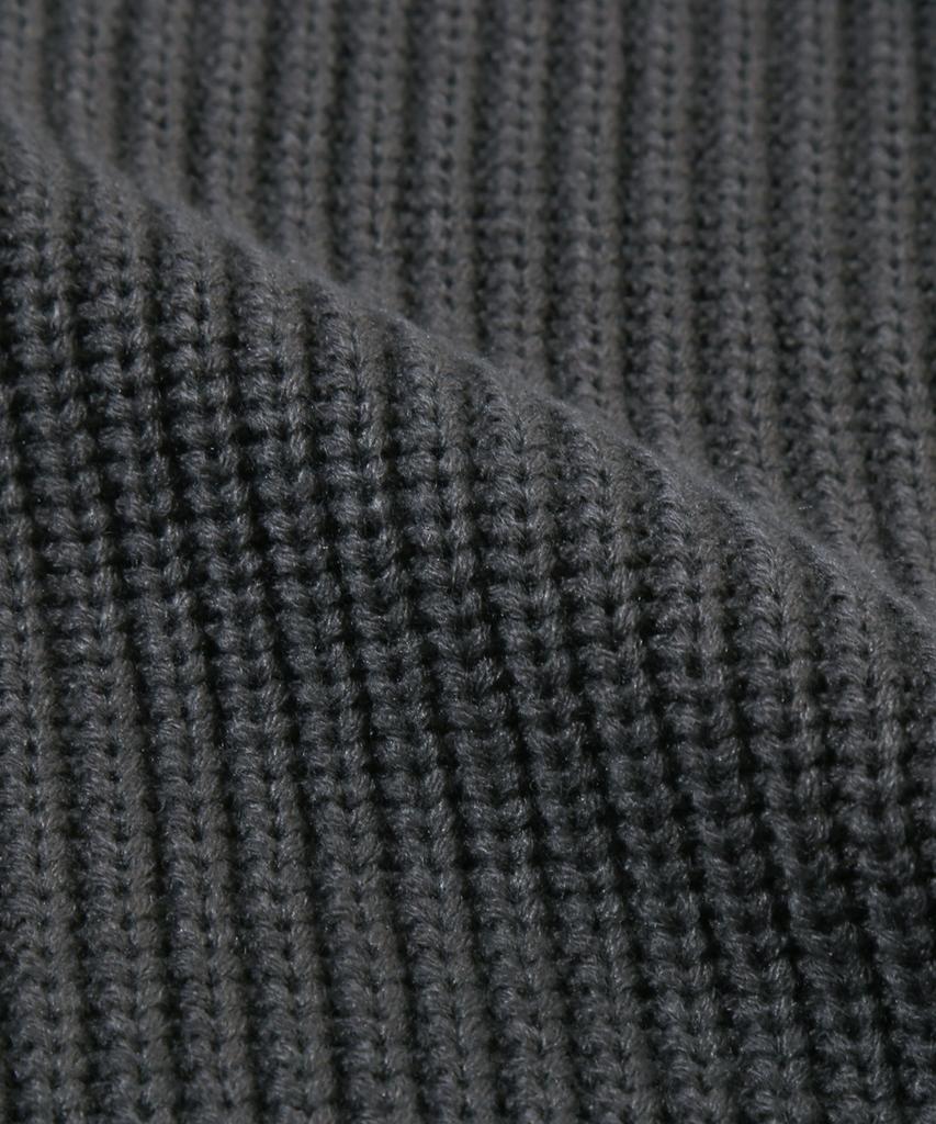 Maglia Tricot TRILLION con Zip e Spazzola Lavabile (Carbone)