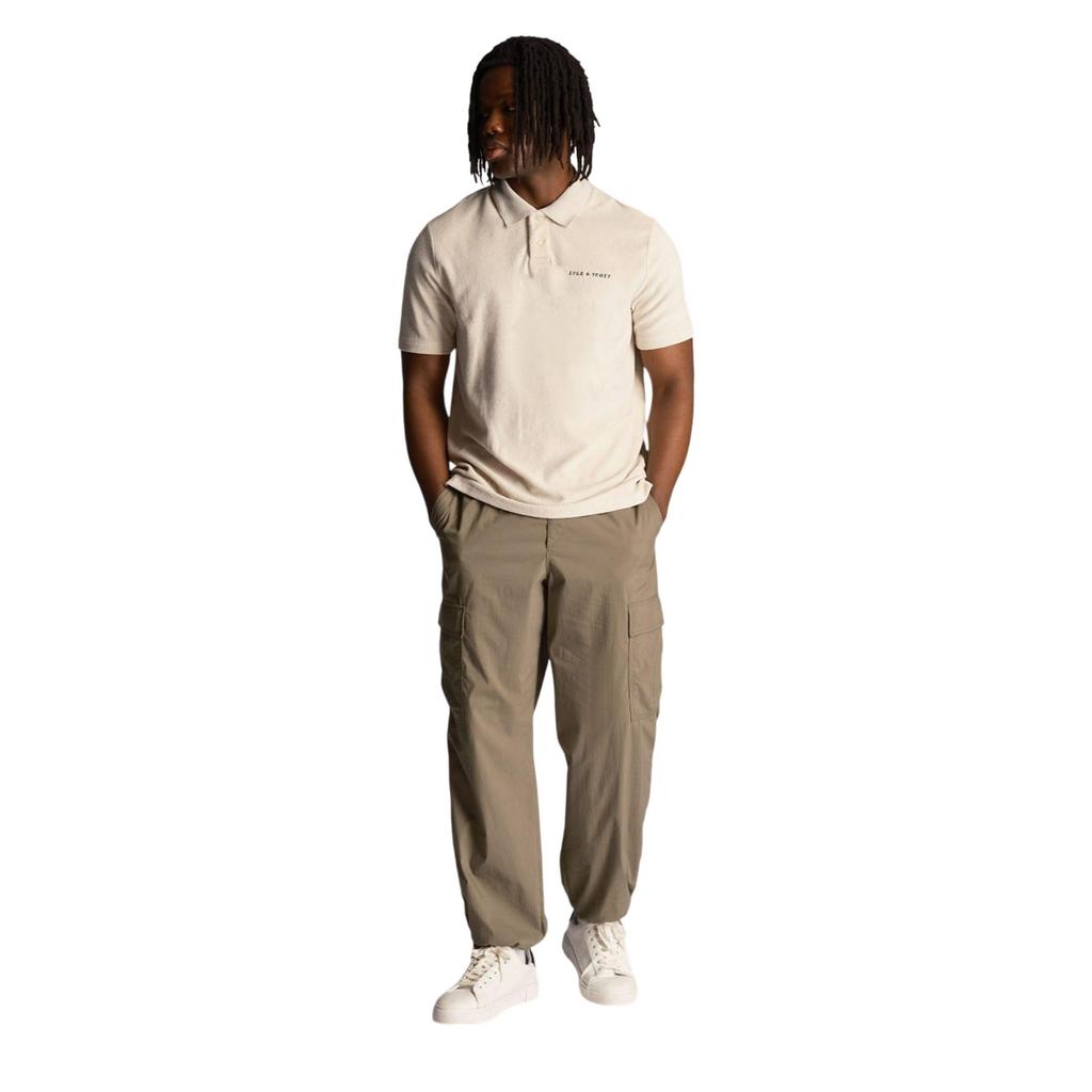 Lyle & Scott Mens Towelling Polo Shirt