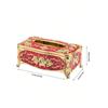 A European Tissue Box Restaurant Napkin Extraction Box Desktop Storage Box