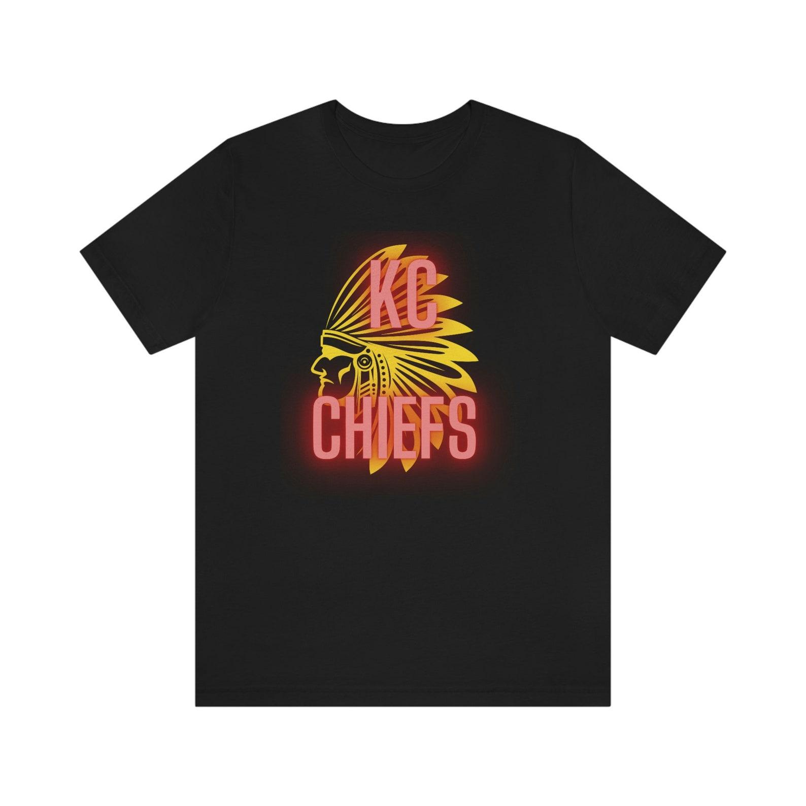 Kansas City Chiefs Football; Jersey Short Sleeve Tee, kansas city chiefs, kansas city chiefs shirt, kansas city, football shirt, chiefs M