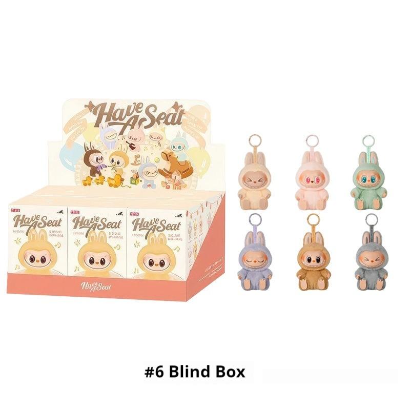 Muñeca Anime de Venta Caliente Segunda Generación LABUBU Caja Ciega Serie Fiesta Muñeca de Vinilo Colgante Juguete Regalos de Cumpleaños para Novia
