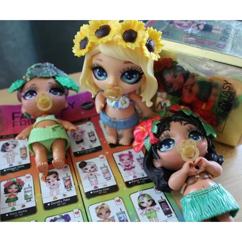 New Kawaii Rainbow High Fantasy Friends Elf Fairy Blind Box Girl Slime Shaker Toy Collect Decoration Kid Birthday Gift