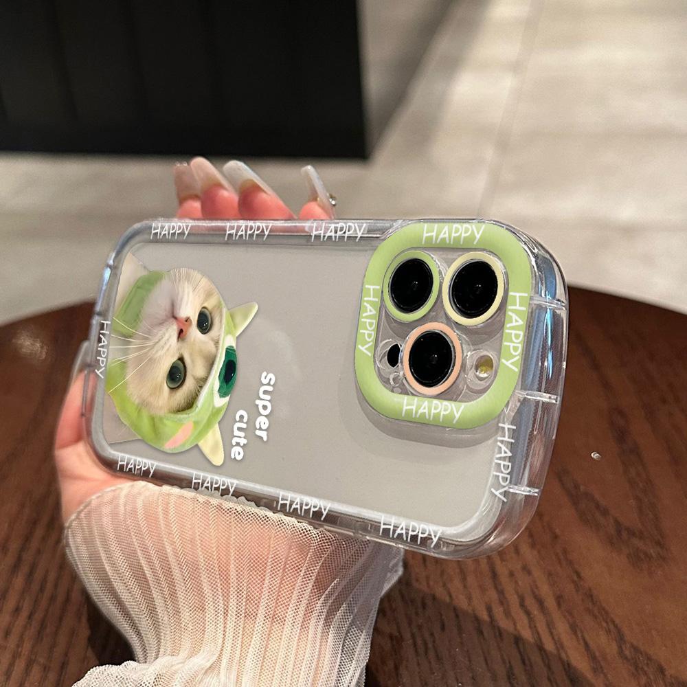 Etui na telefon komórkowy dla iPhone 11 13 XR 15 Pro Max 12 14 Pro Max etui iPhone 16 7 Plus 8 Plus XS Max Wzór kreskówkowy Ochrona przed upadkiem Wstrząsoodporne