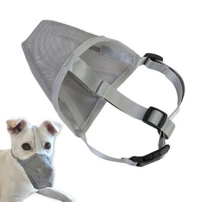 Handdog Comfortable Soft Mesh Muzzle, XS, 1 Piece, Gray