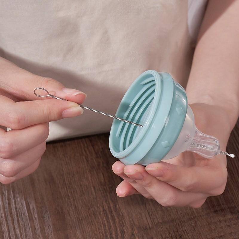 Teapot Plastic Compact Spout Cleaner With Long Handle Mini Brush For Kitchen Use