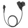 U94 PTT Headset Cable Plug Adapter Fit for Hytera HYT PD702 PD700 PD700G PD780 PD780G PD780GM