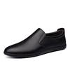 Men's Genuine Leather Casual Shoes - Soft, Breathable Cowhide Moccasins for Spring/Autumn Business Wear