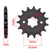 428 15T Front Sprocket for YAMAHA TW200 1987-2024 TW125 1999-2004 YS125 2017-2019 TW225 E TW225E 2002-2007 YS 125 TW 200 225 E