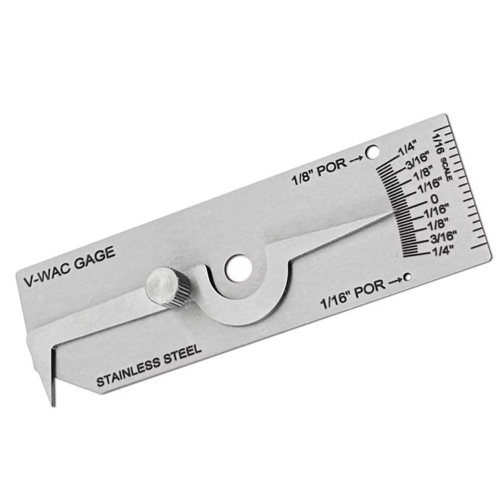 Imperial System Depth Ruler Metric Reading Fillet Weld Gauge Inspection Gauge  Welding Penetration