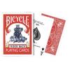 Poker Size Rider Back 808 Playing Cards Set - Red & Blue