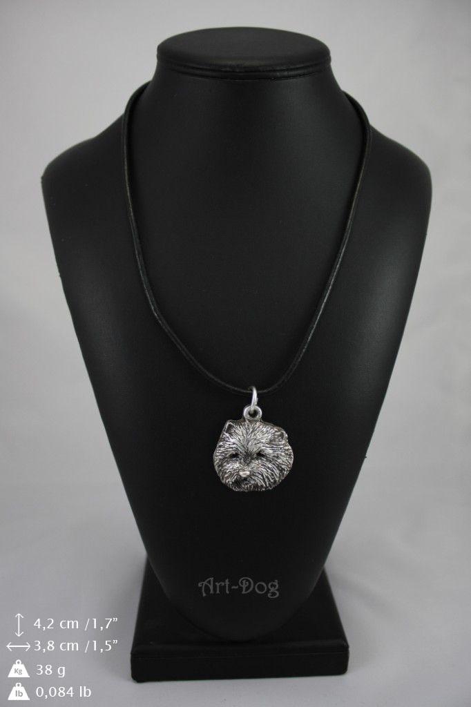 West Highland White Terrier, Westie, Westy - Necklace with Dog, Silver-plated Pendant for Dog Fan, Unique Jewelry by Art-Dog Brand