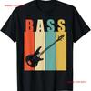 Vintage Bass Guitar Jazz Rock Silhouette T Shirt  Vintage Washed Casual Stylish Soft Slightly Unisex Designer Clothes Versatile