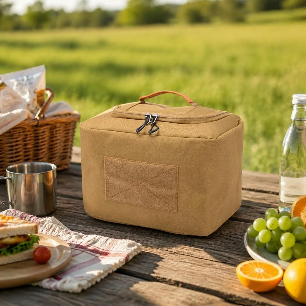 Insulated Cold Storage Bag WaterResistant with Carry Handle Structured for